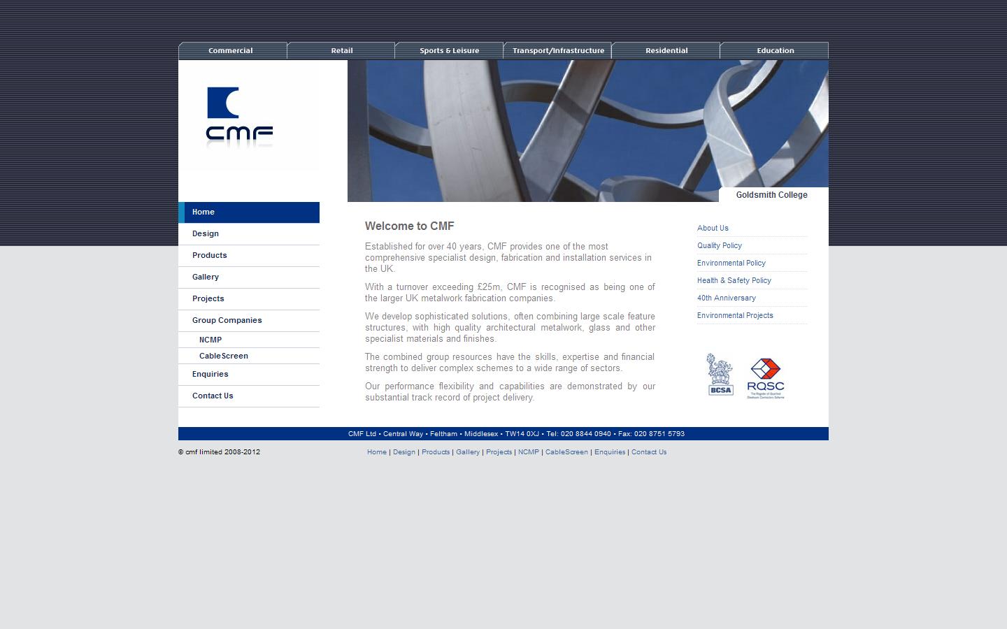 C M F Website