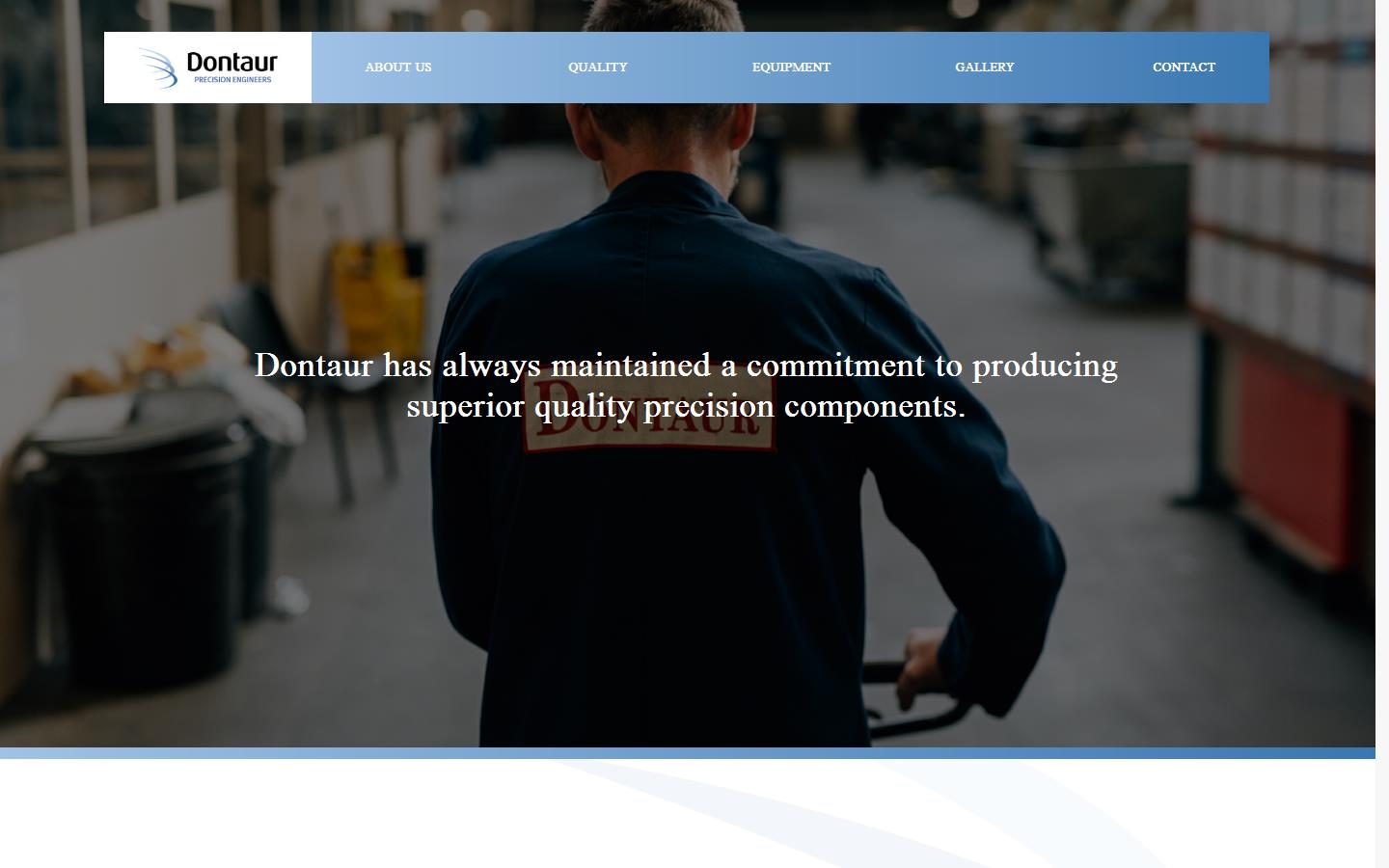 Dontaur Precision Engineers Website