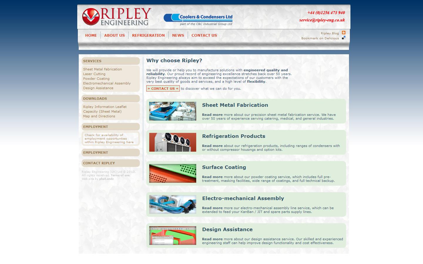 Ripley Engineering Website