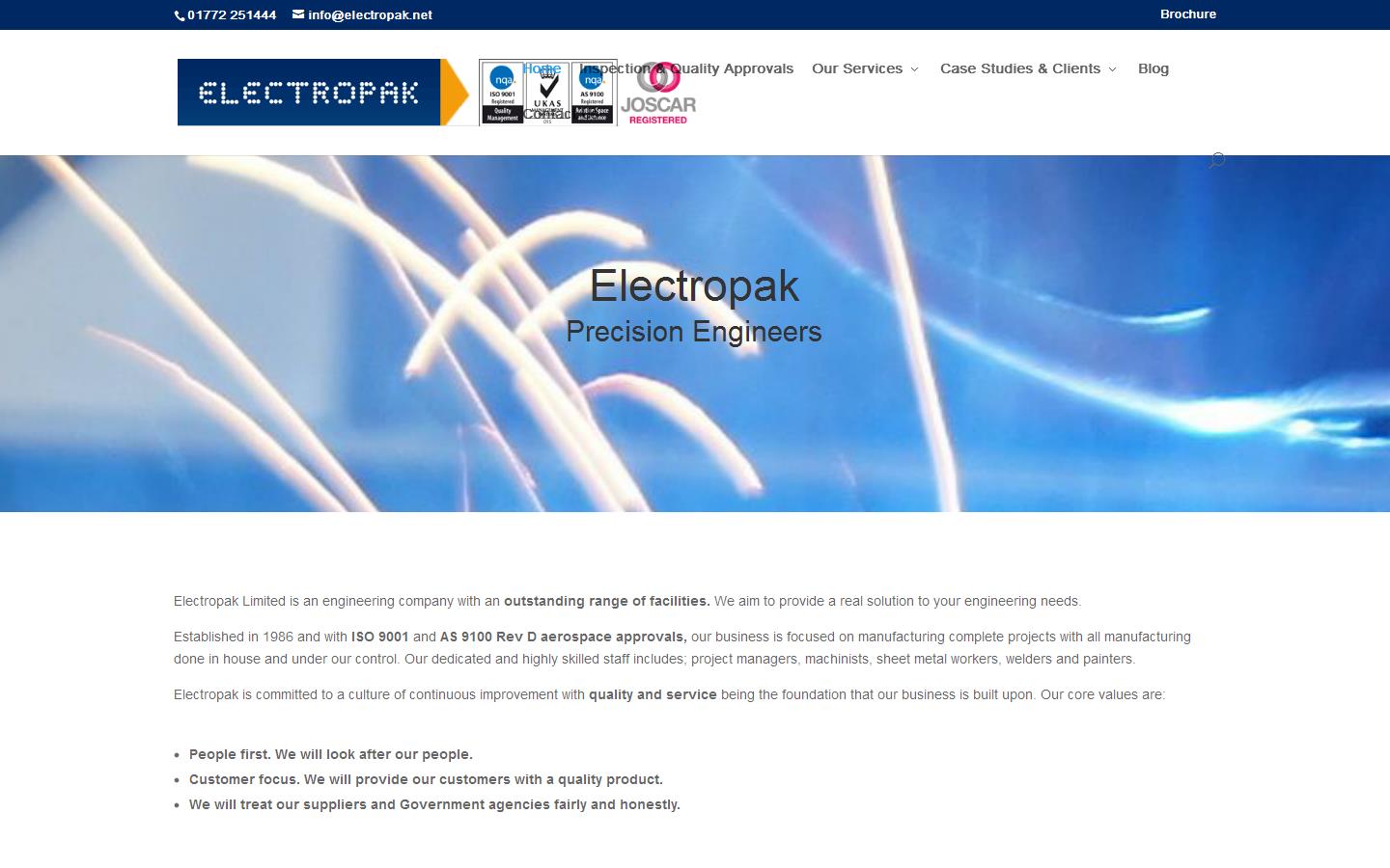 Electropak Website