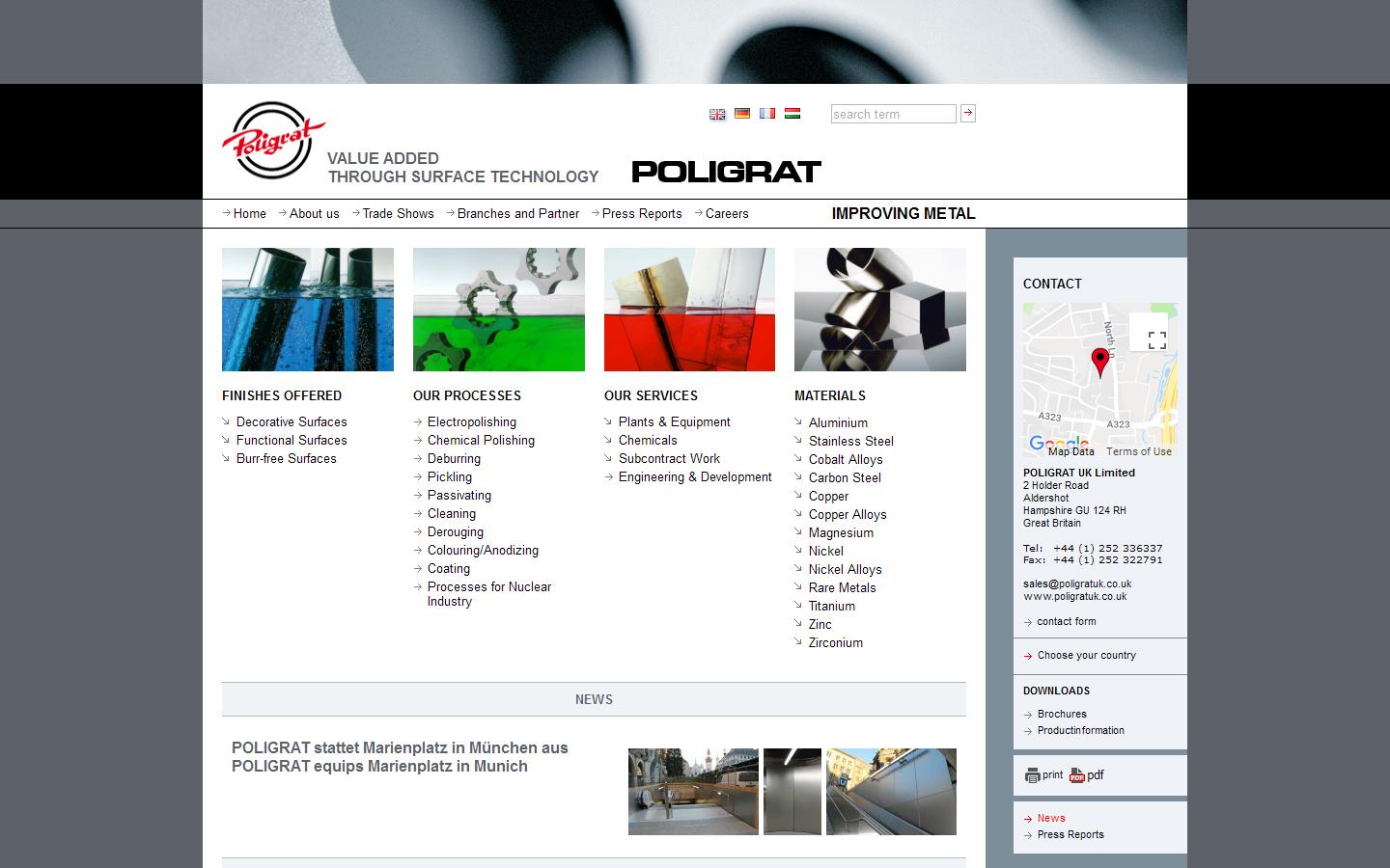 Poligrat Website