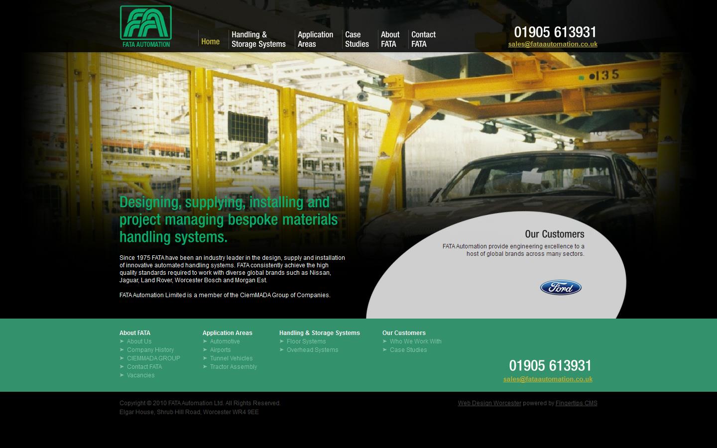 Fata Automation Website