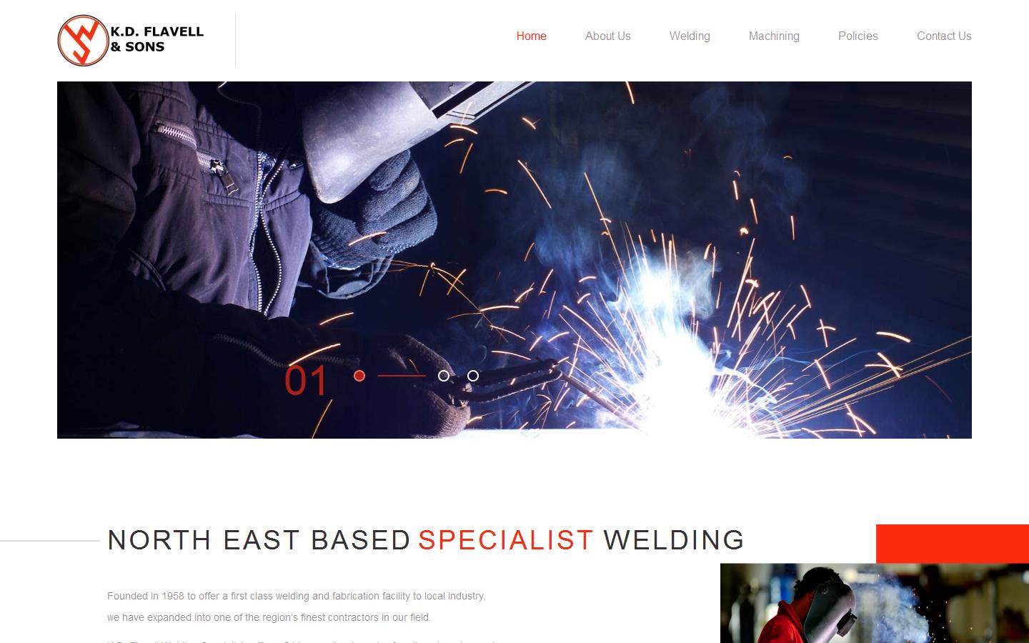 K D Flavell & Sons Website