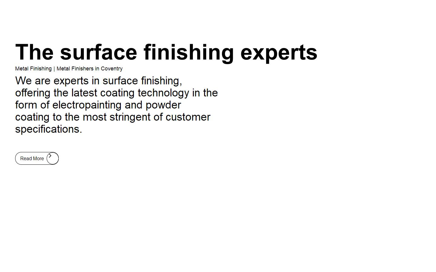 FP Advanced Coatings Ltd Website