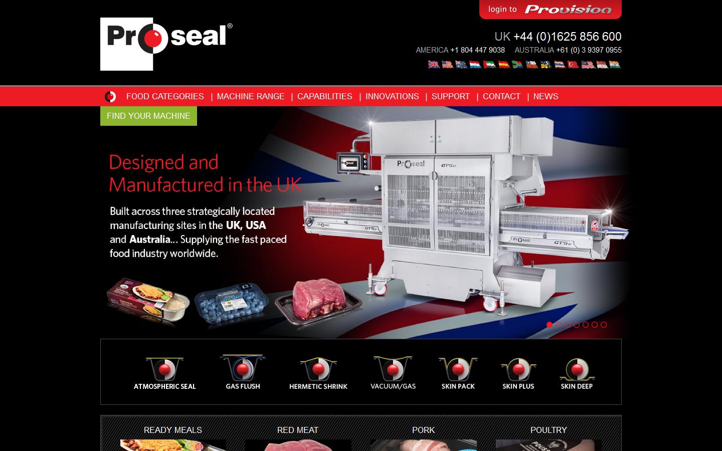 Proseal UK Ltd Website