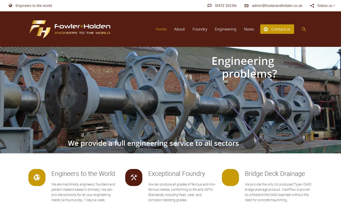 Fowler & Holden Website
