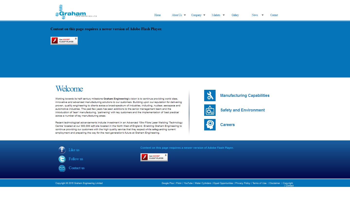 Graham Engineering Ltd Website
