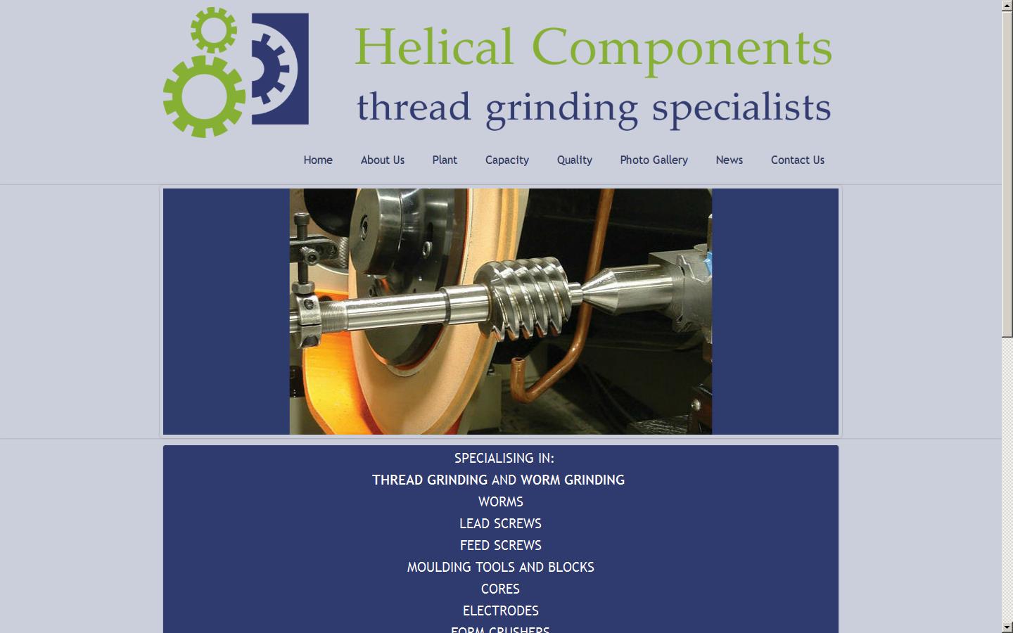Helical Components Coventry Ltd Website
