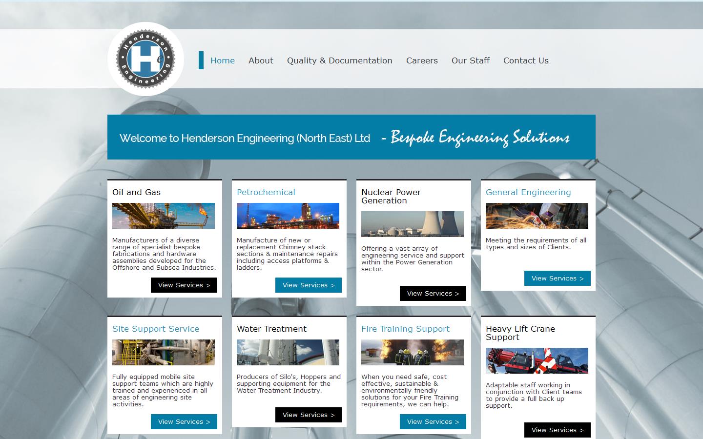 Henderson Engineering Website