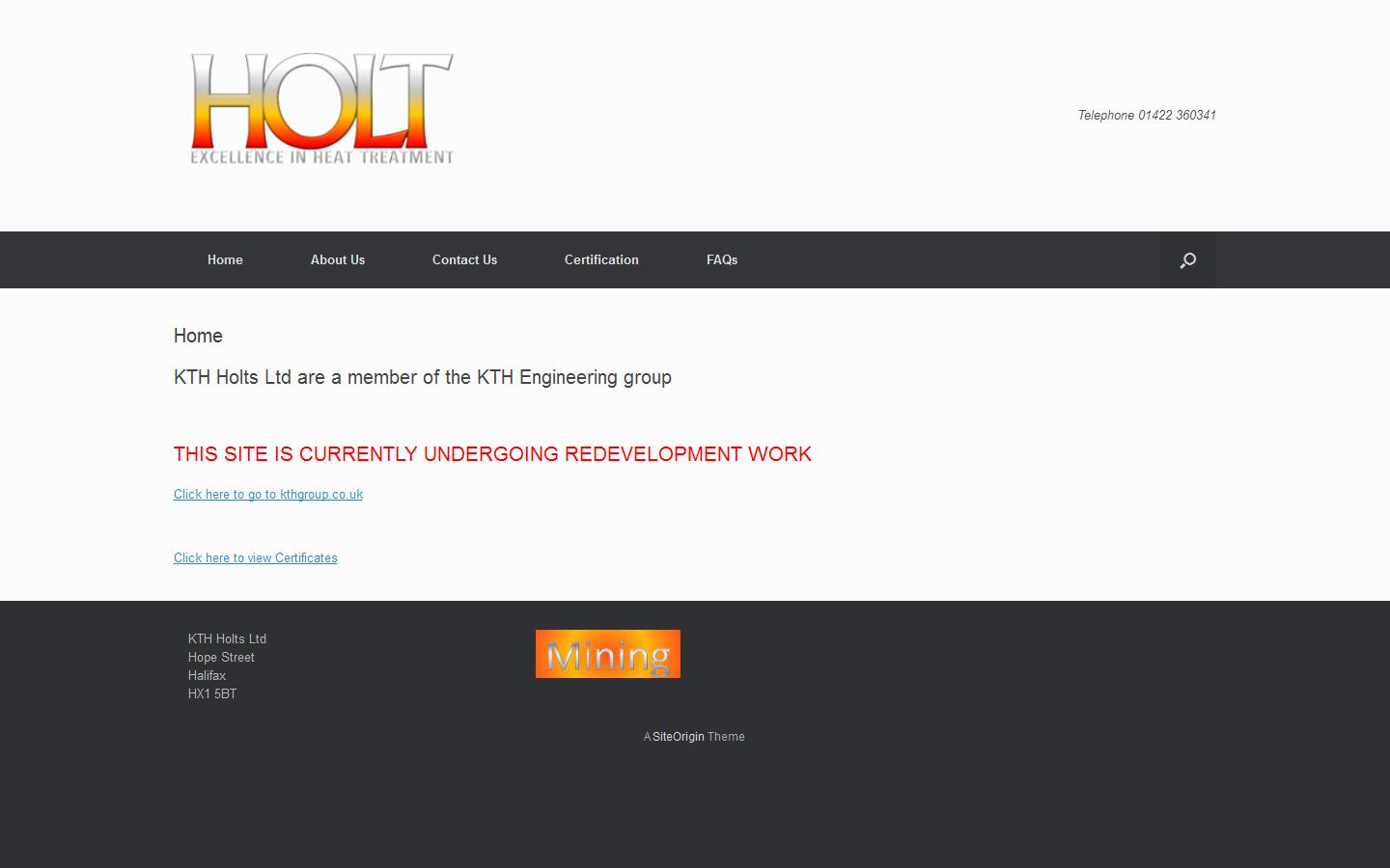 Holt Brothers Website