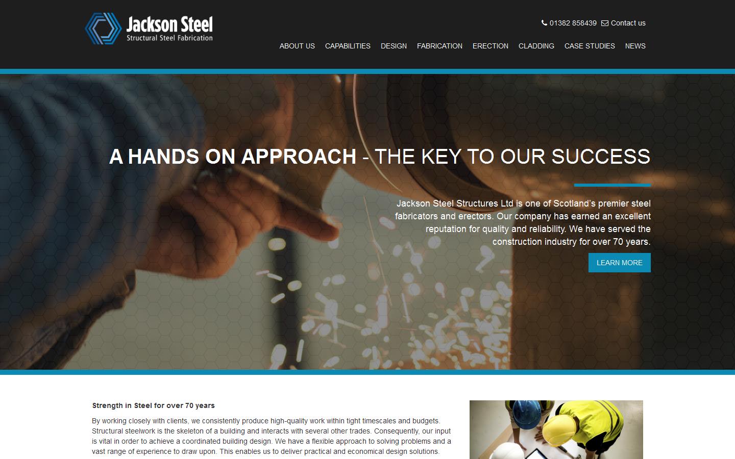 Jackson Steel Structures Ltd Website