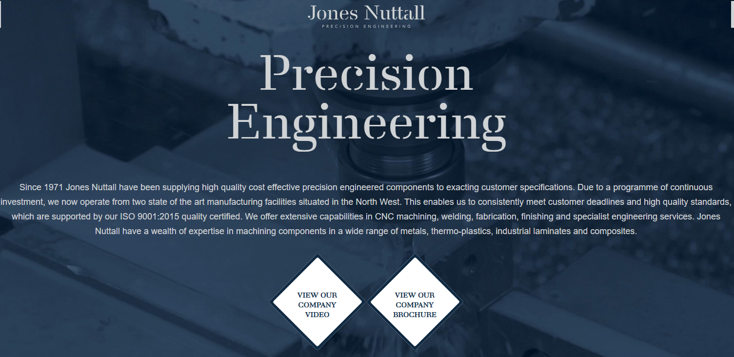 Jones Nuttall Ltd Website