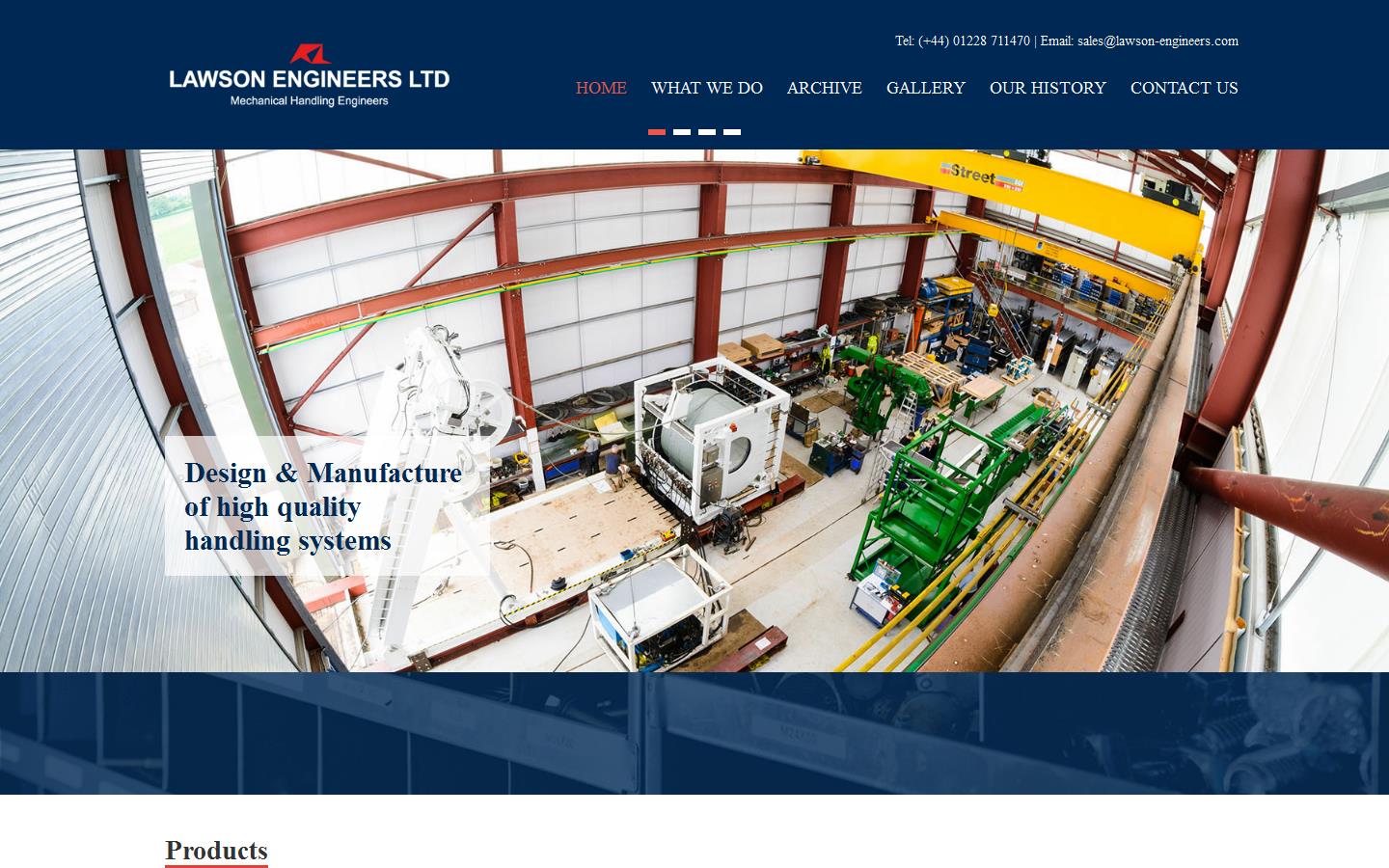 Lawson Engineers Website