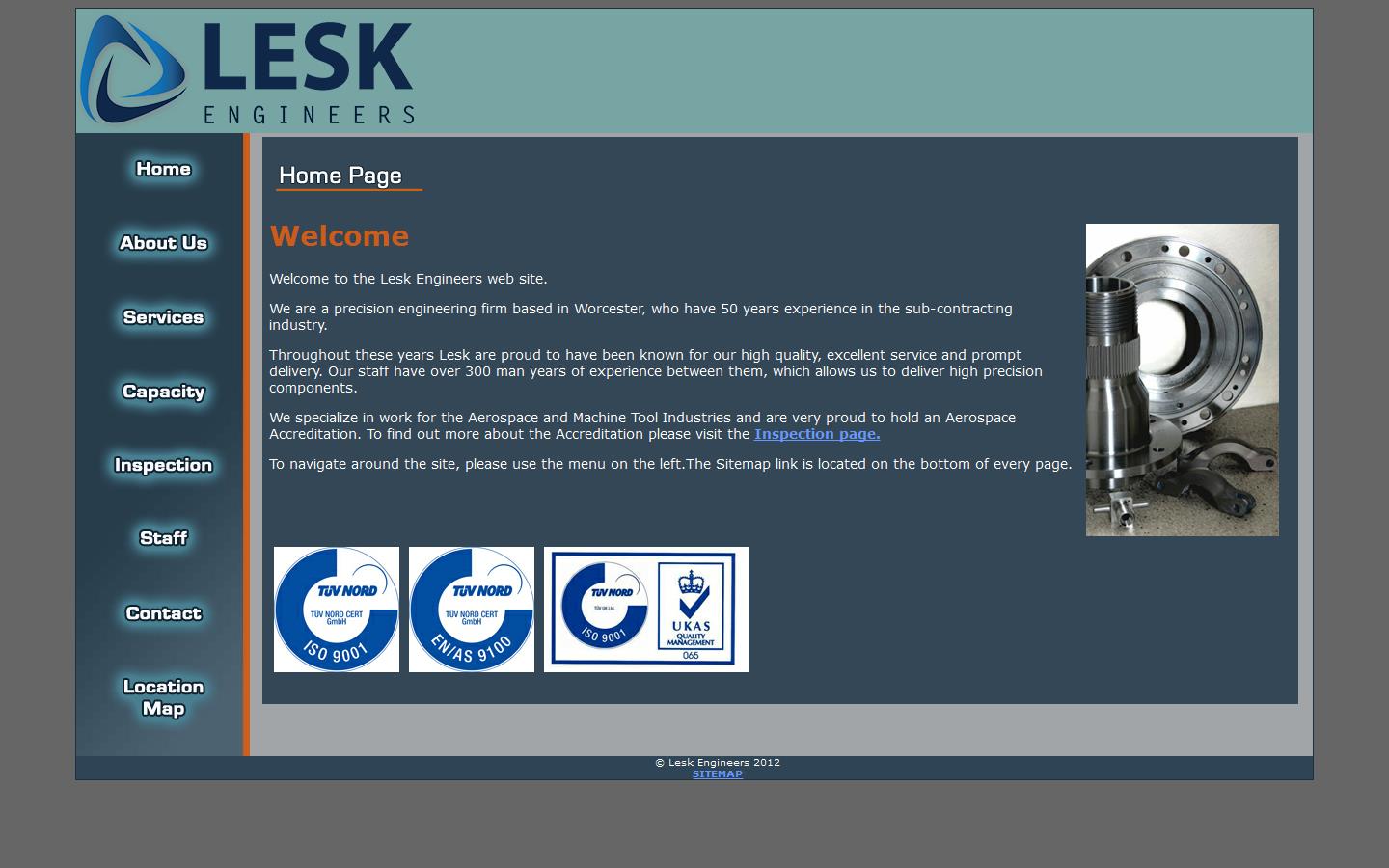 Lesk Engineers Website