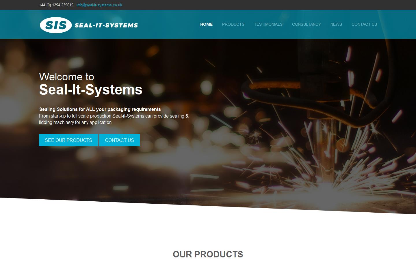 Seal-It-Systems (SIS) Ltd Website
