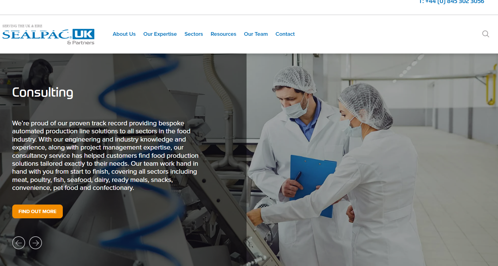 Sealpac UK Ltd Website