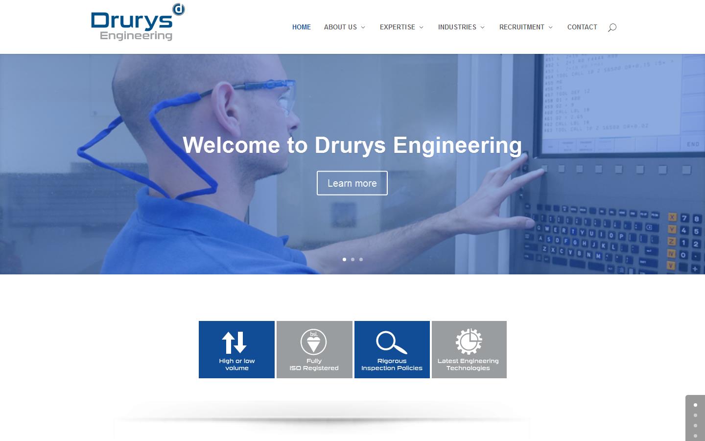 Drurys Engineering Website