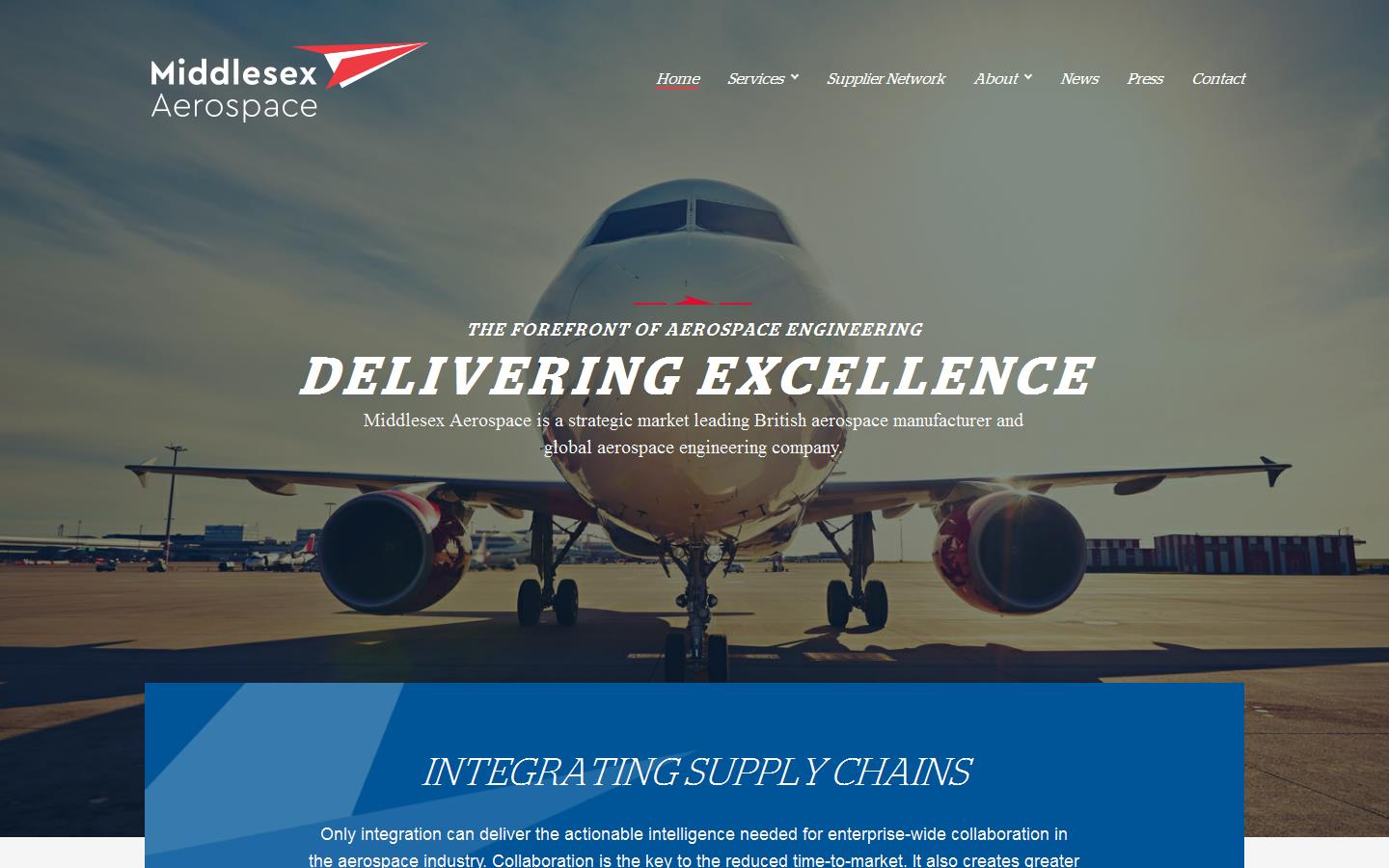 Middlesex Aerospace Ltd Website