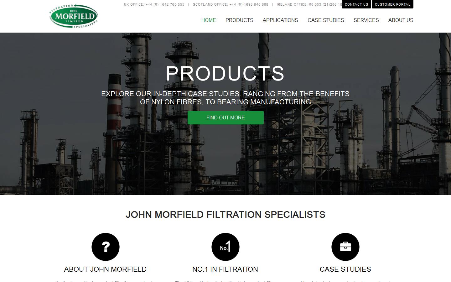 John Morfield Ltd Website