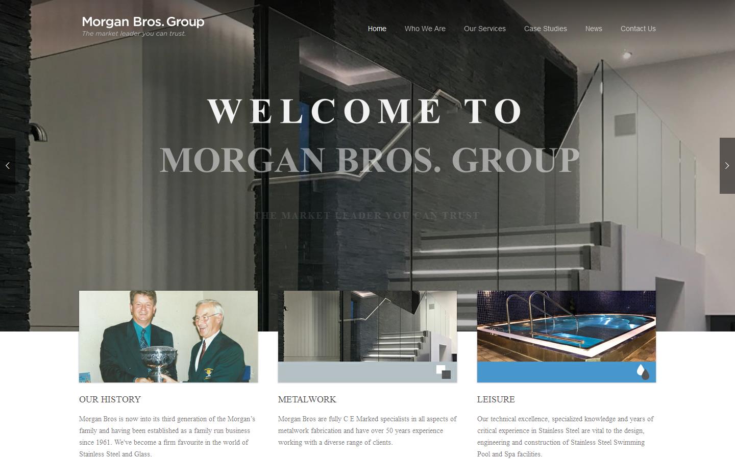 Morgan Bros Metalwork Solutions Ltd Website