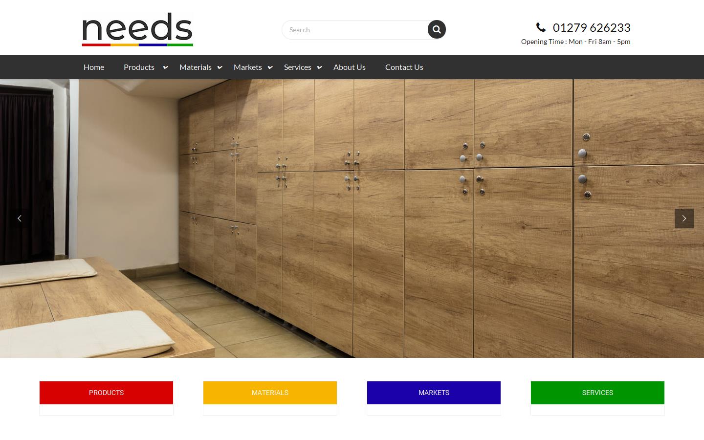 Needs Plastics Website