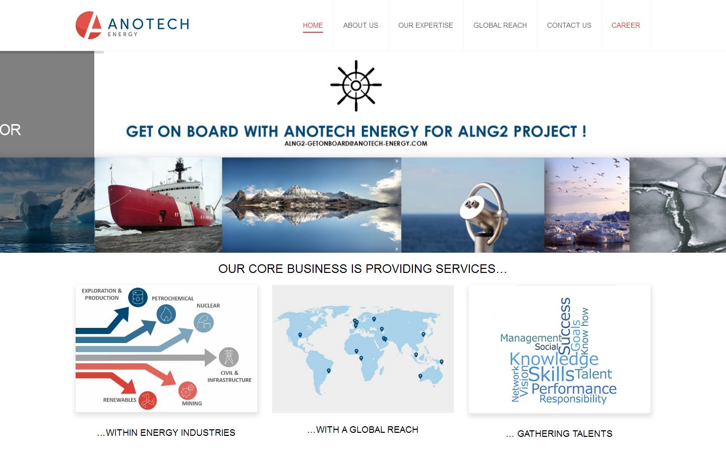 Ano Chrome Group Website