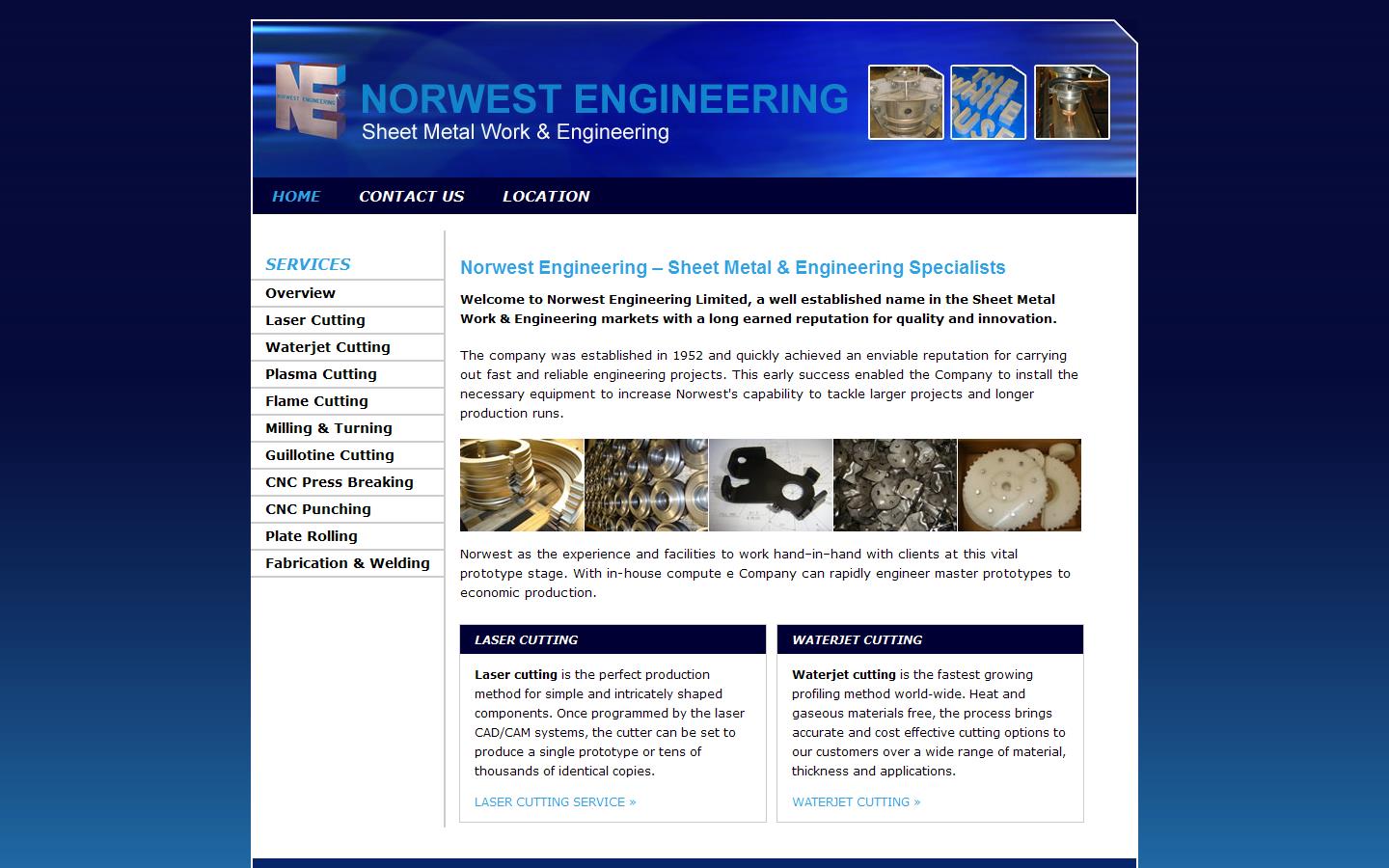 Norwest Engineering Ltd Website