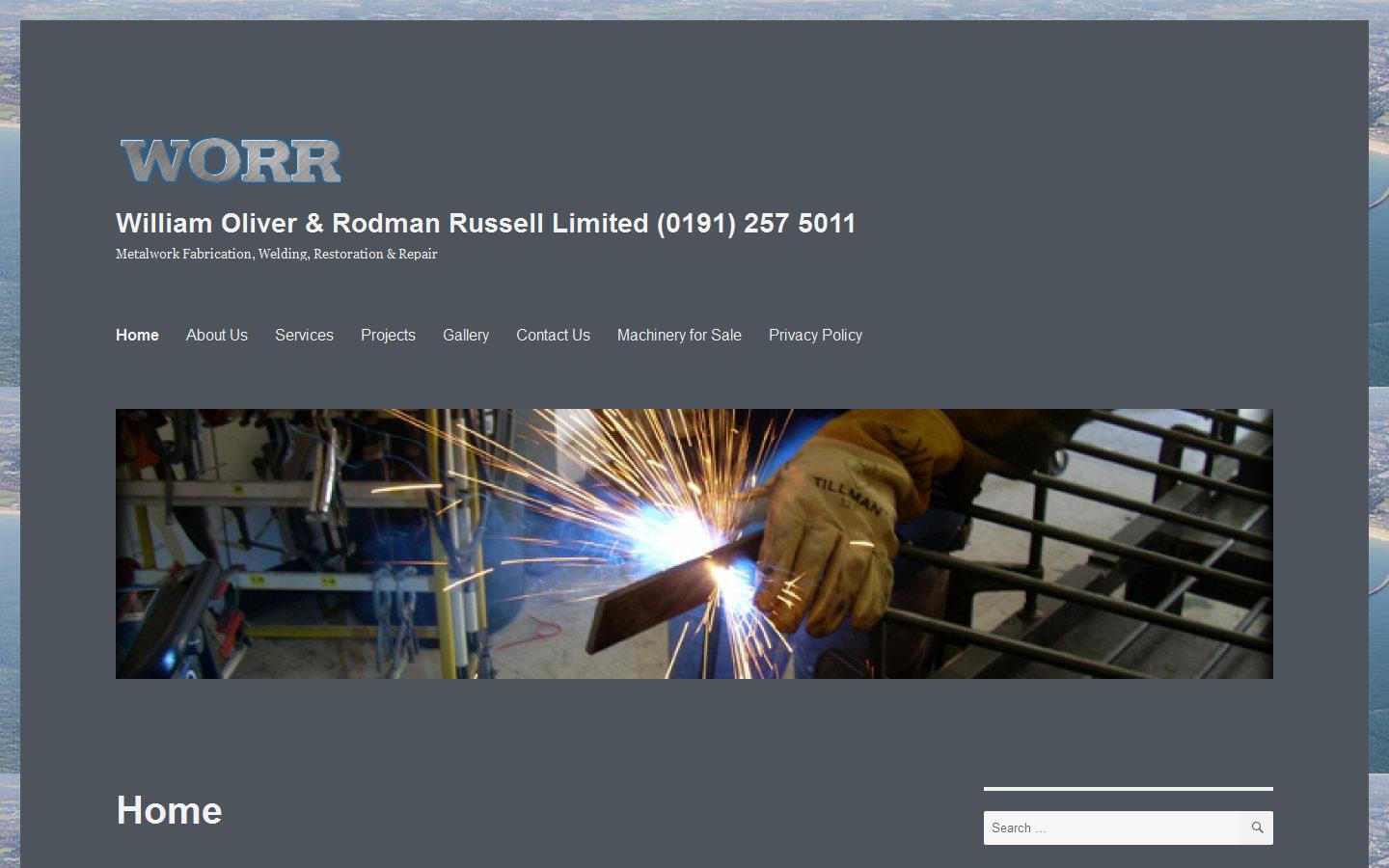 William Oliver & Rodman Russell Ltd Website