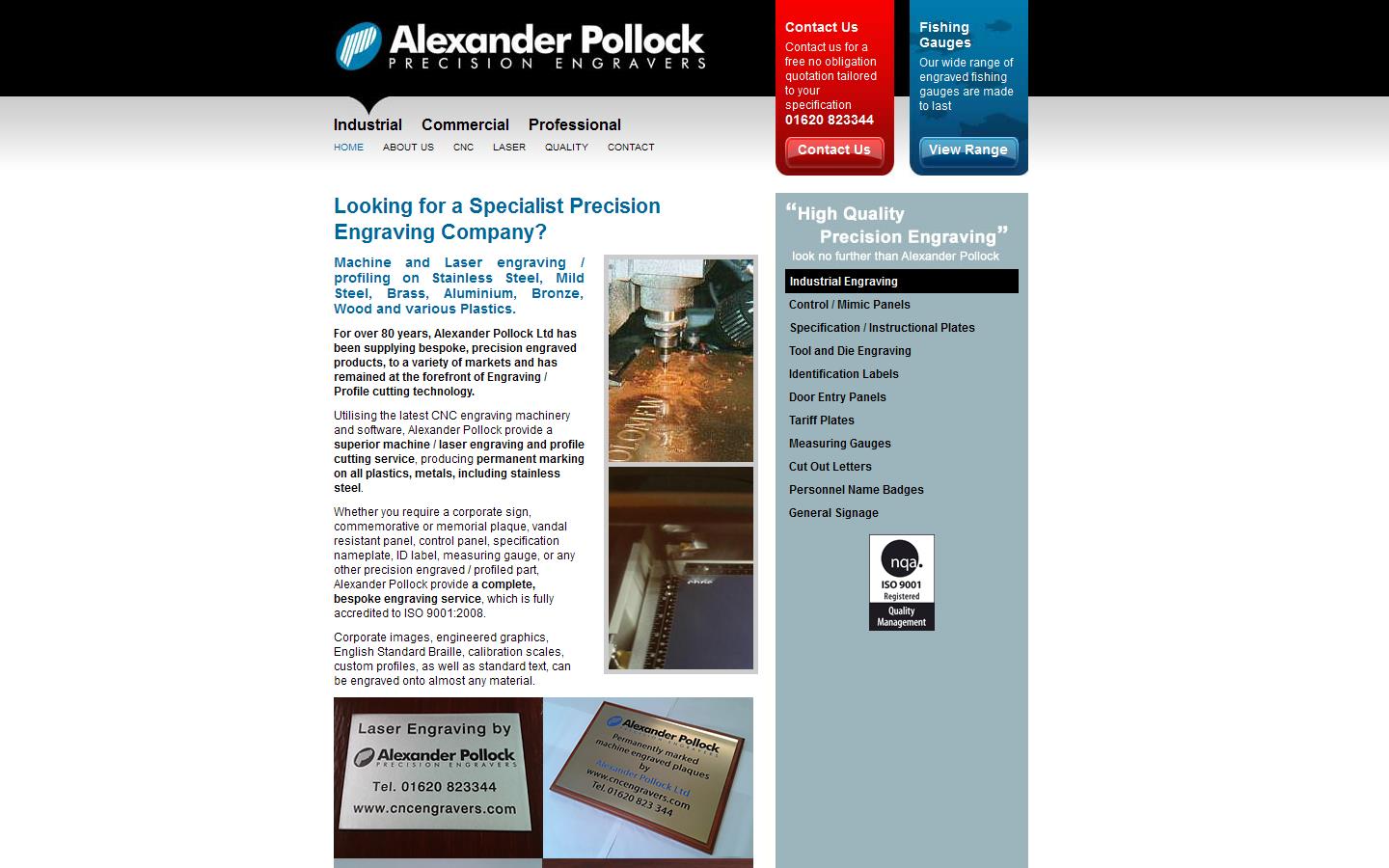 Alexander Pollock Website