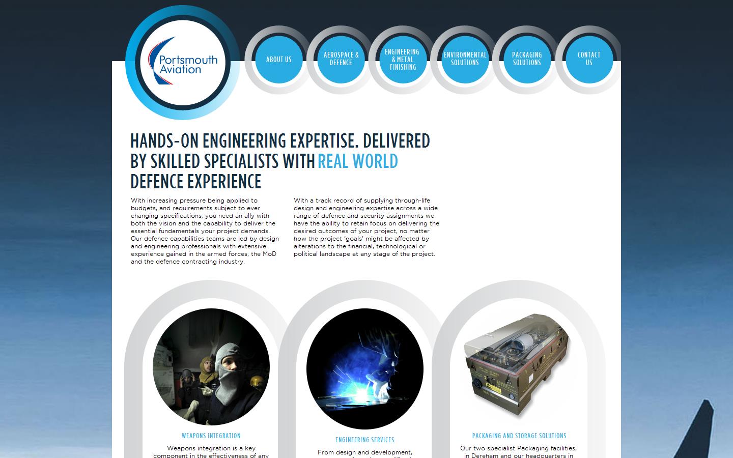 Portsmouth Aviation Ltd Website