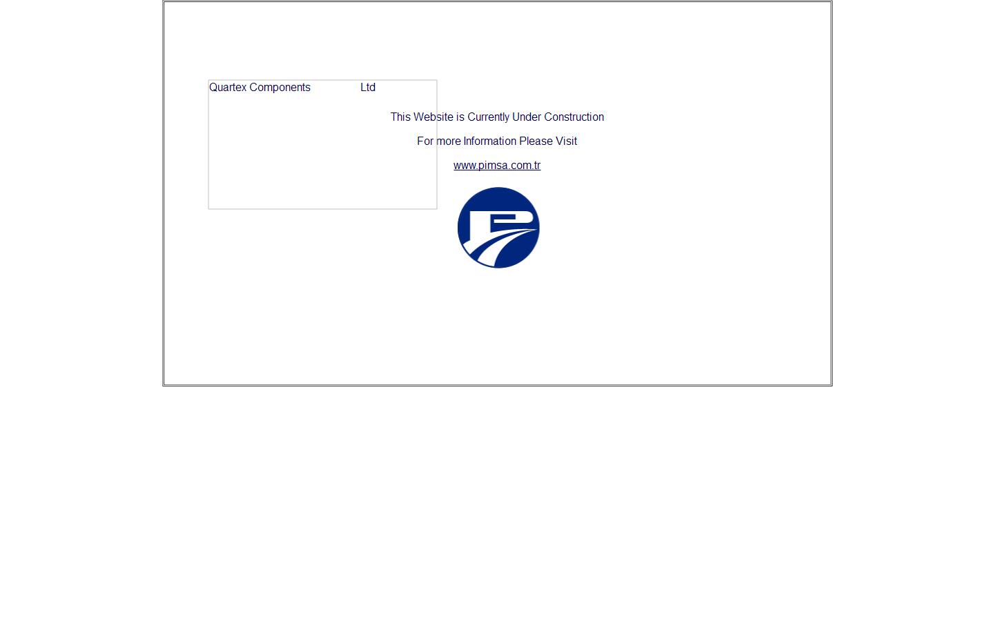 Quartex Components Ltd Website