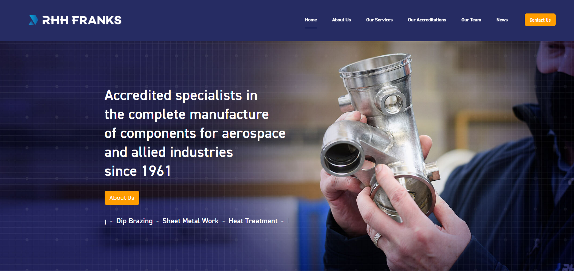 RHH Franks Ltd Website