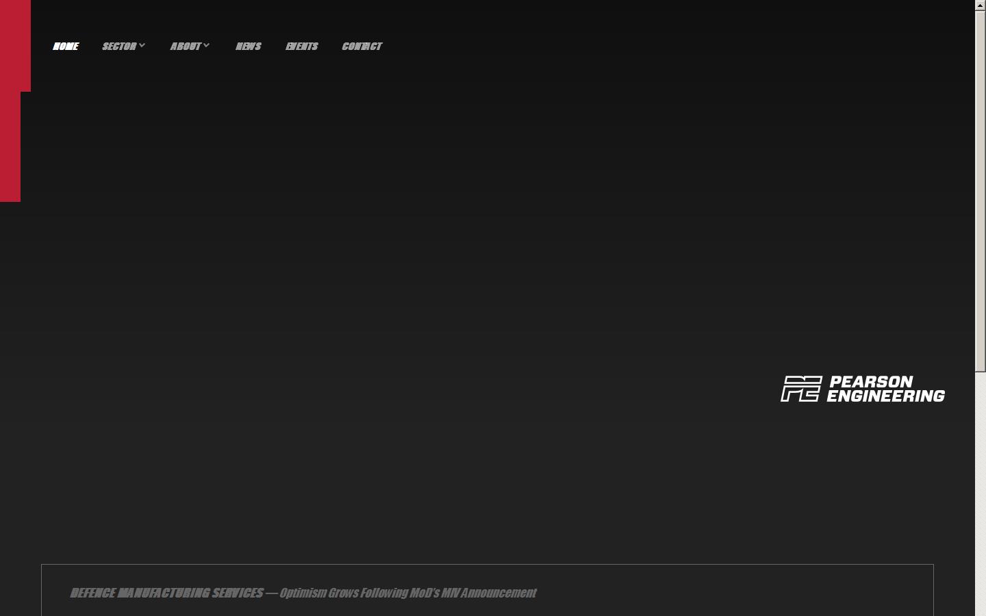 Pearson Engineering Website