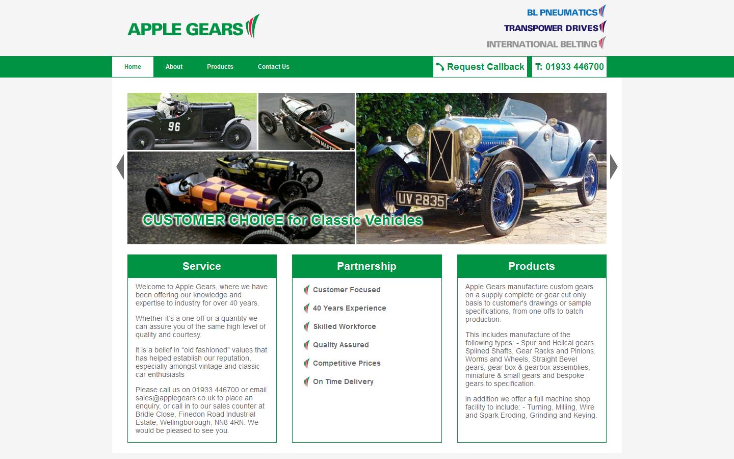 Apple Rochester Gears Website