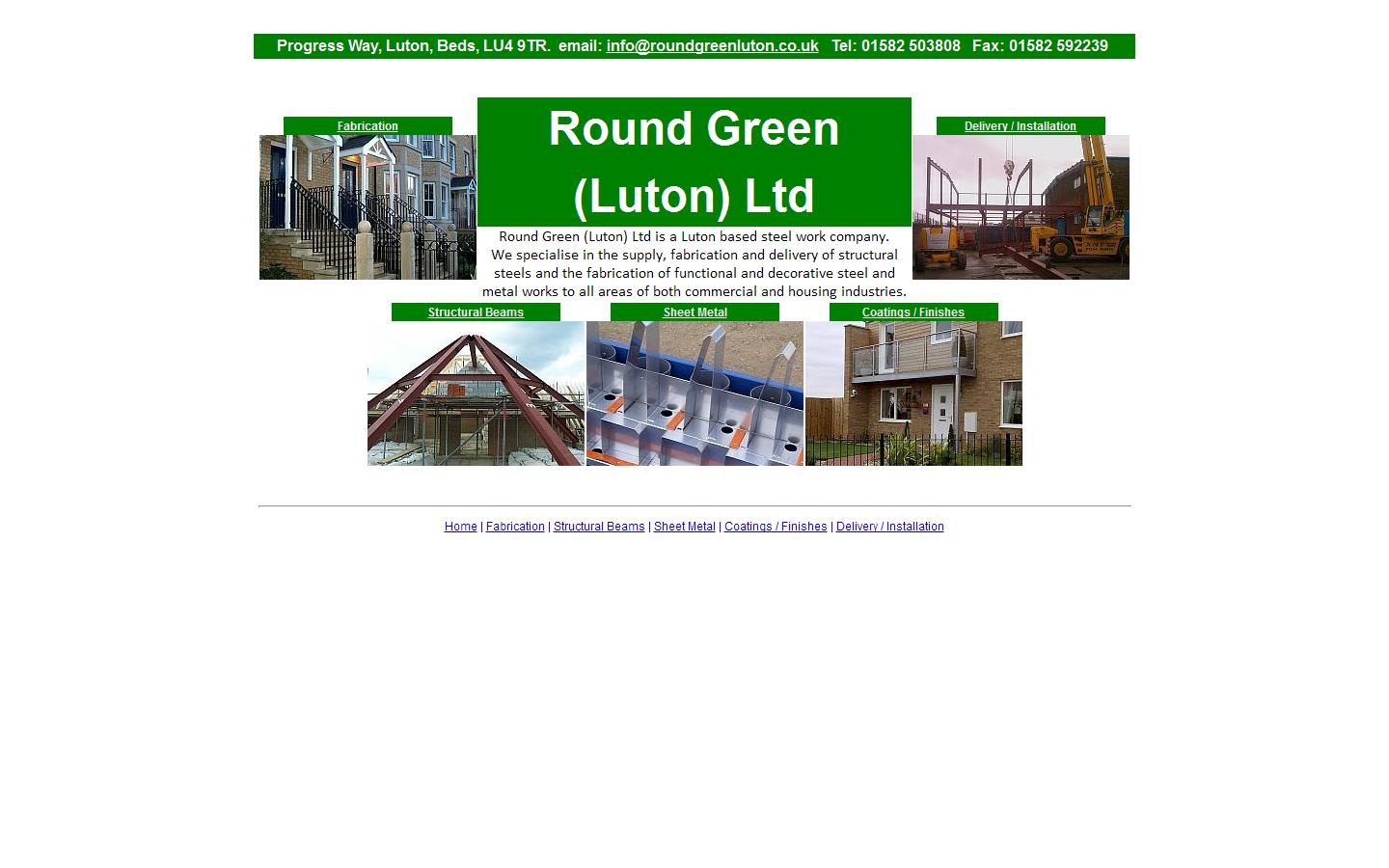 Round Green Luton Ltd Website