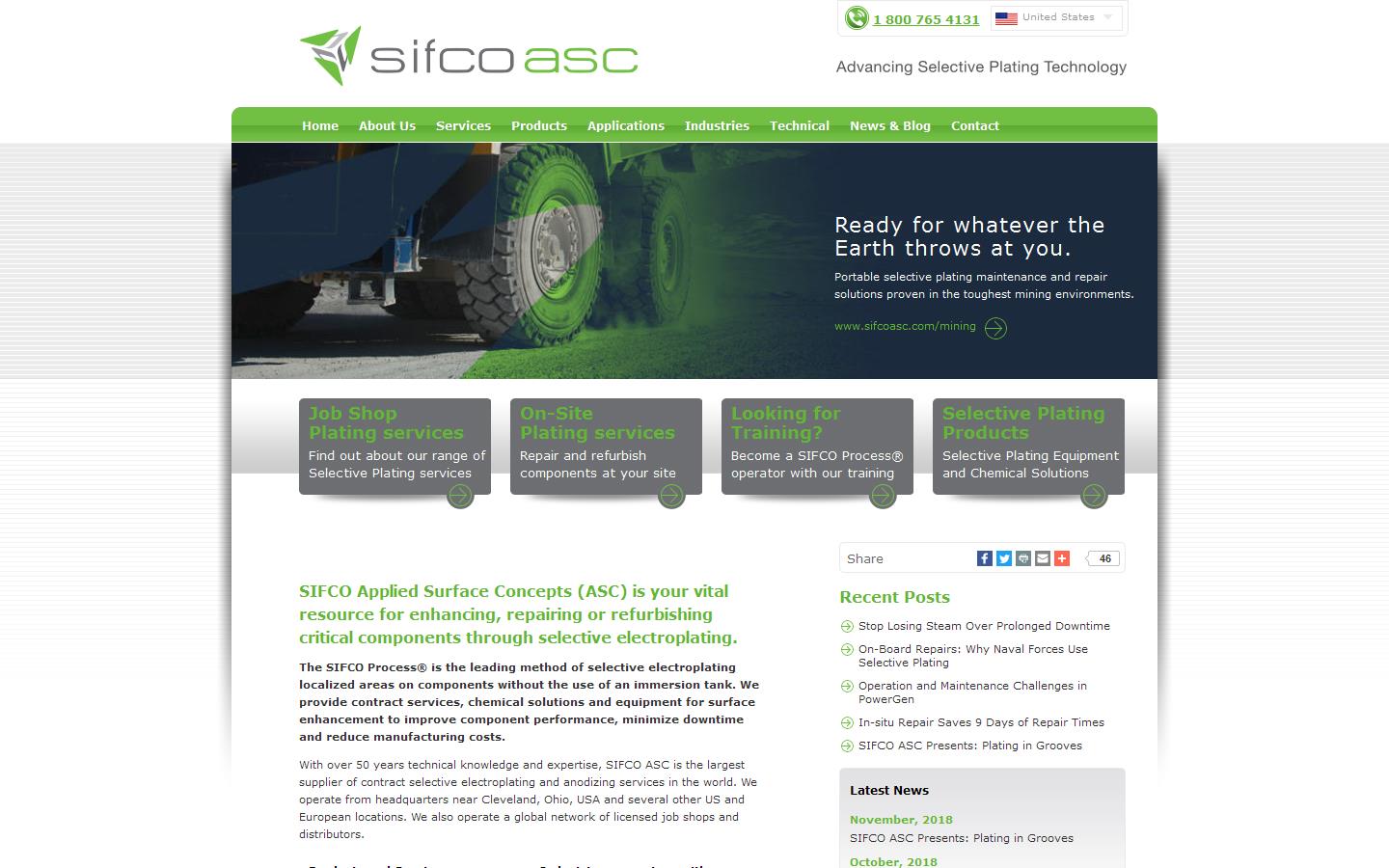 Sifco a S C Website