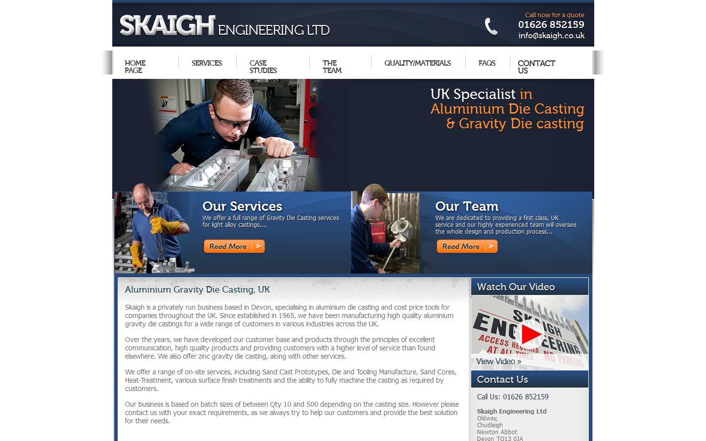 Skaigh Engineering Ltd Website