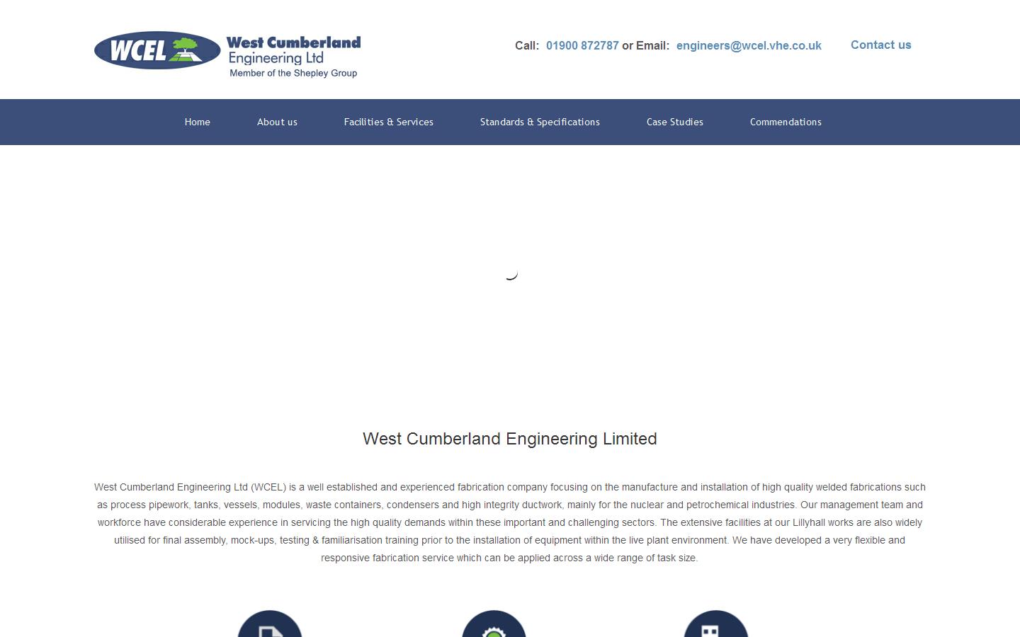West Cumberland Engineering Ltd Website