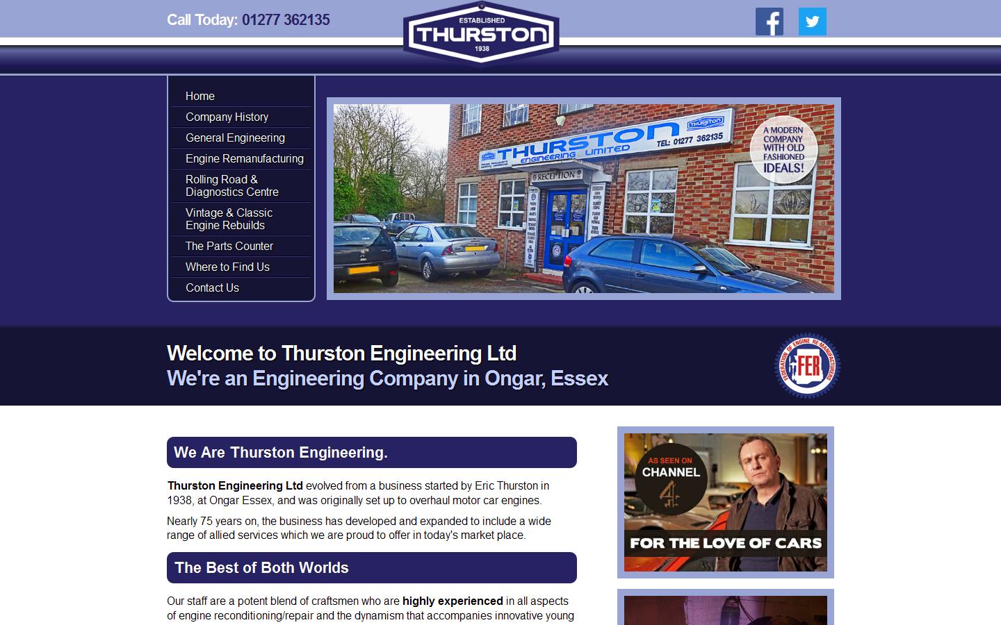 Thurston Engineering Website
