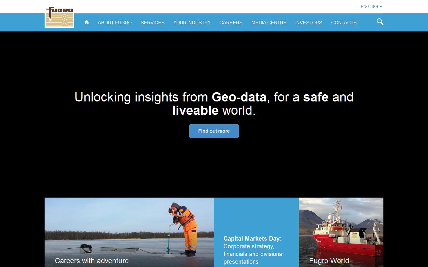 Fugro Survey Ltd Website