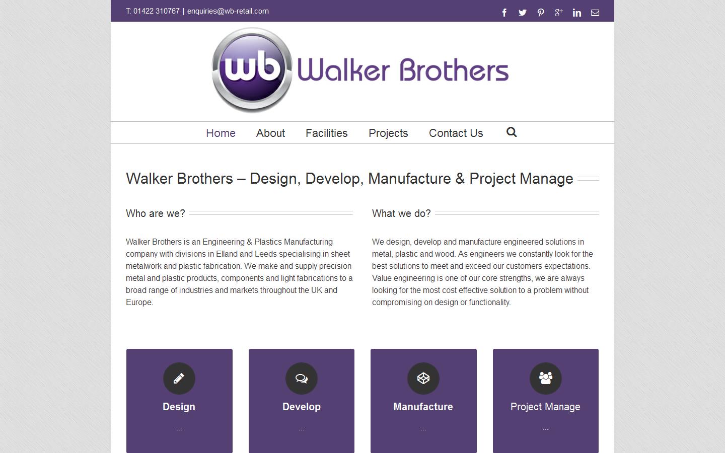 Walker Brothers Elland Ltd Website