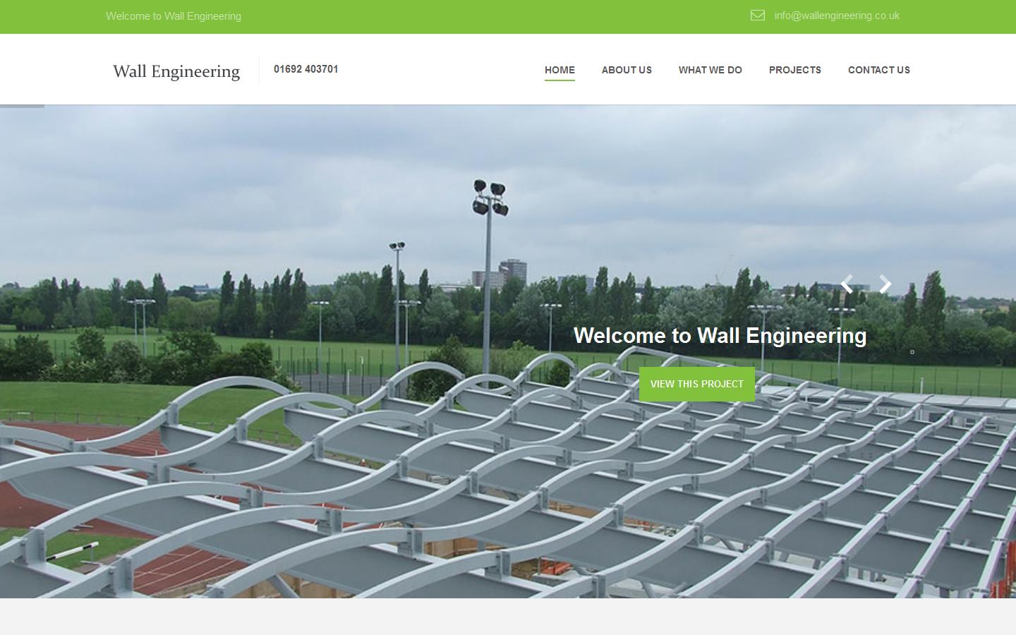 The Wall Engineering Co. Ltd Website
