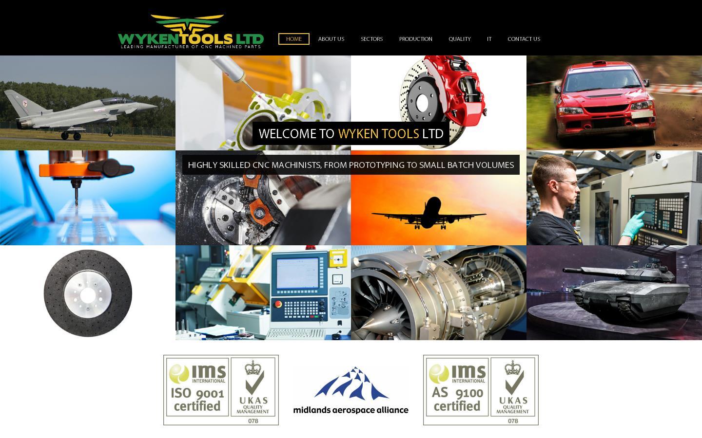 Wyken Tools Ltd Website