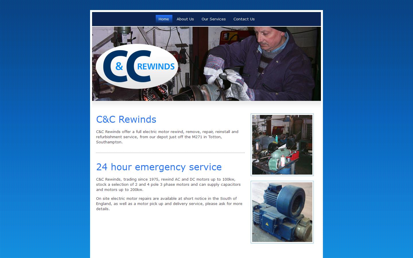 C & C Rewinds Website