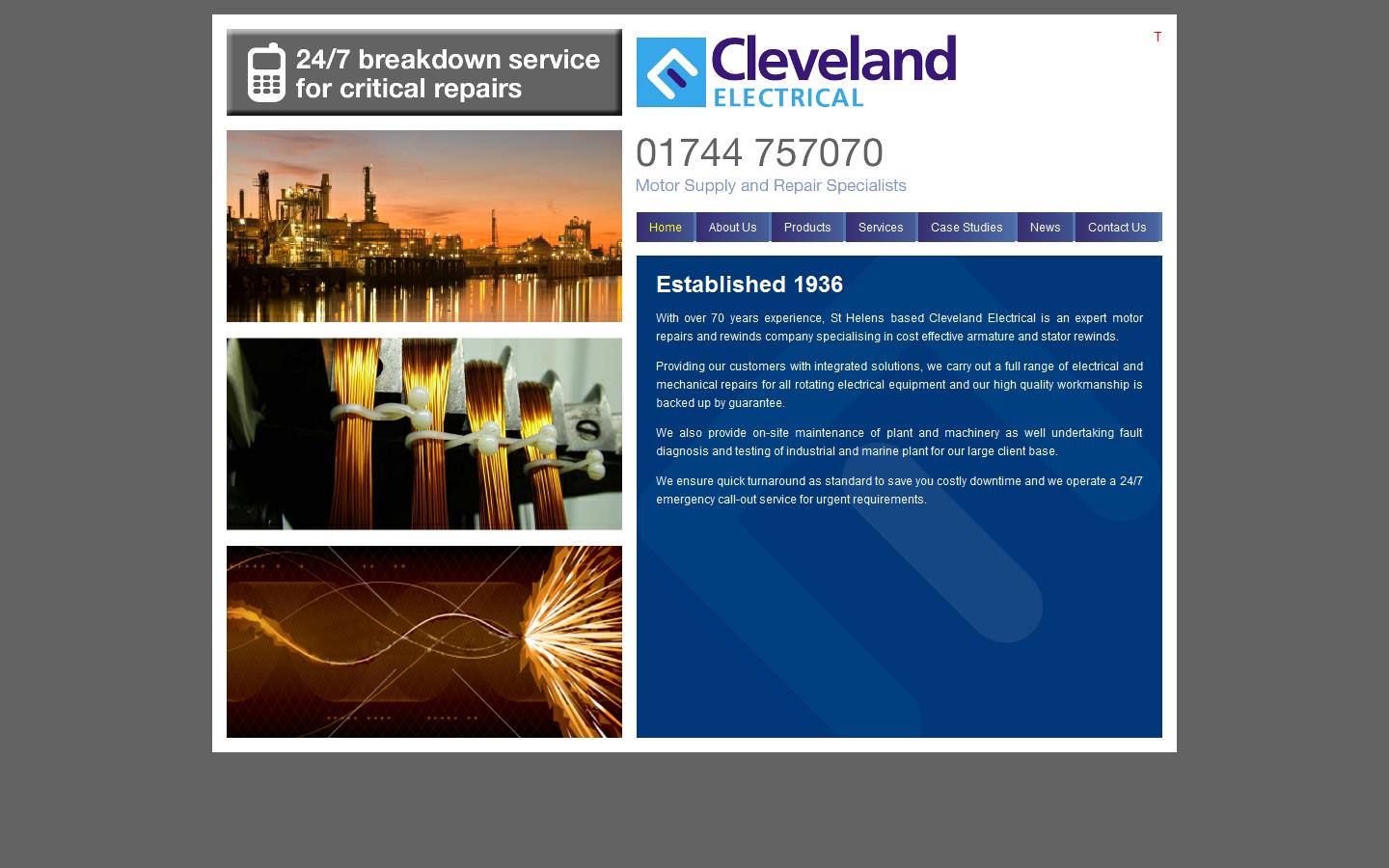 Cleveland Electrical Website