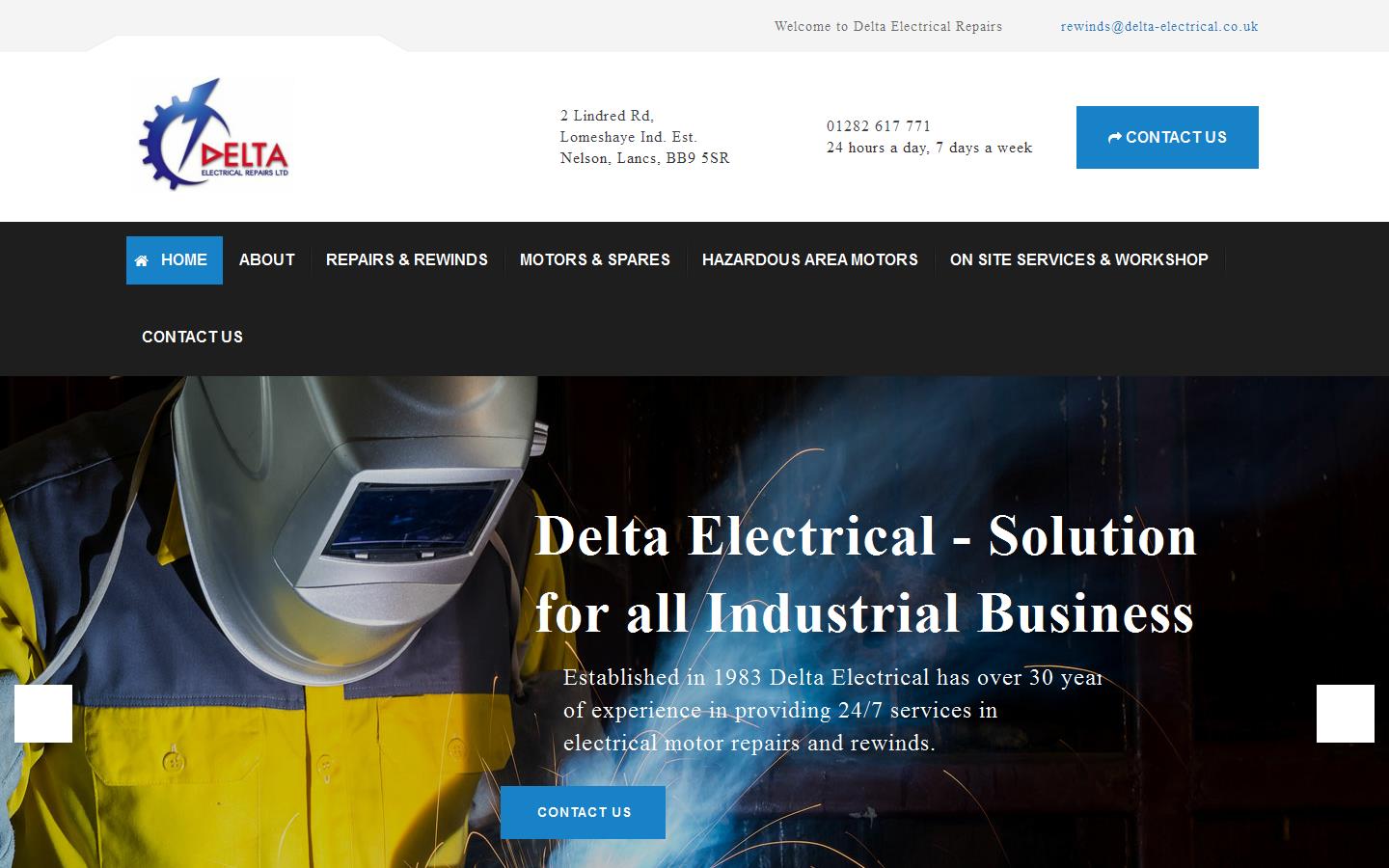 Delta Electrical Website