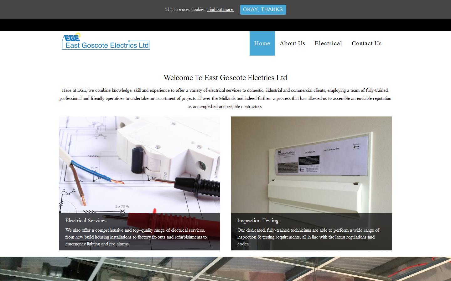 East Goscote Electrics Ltd Website