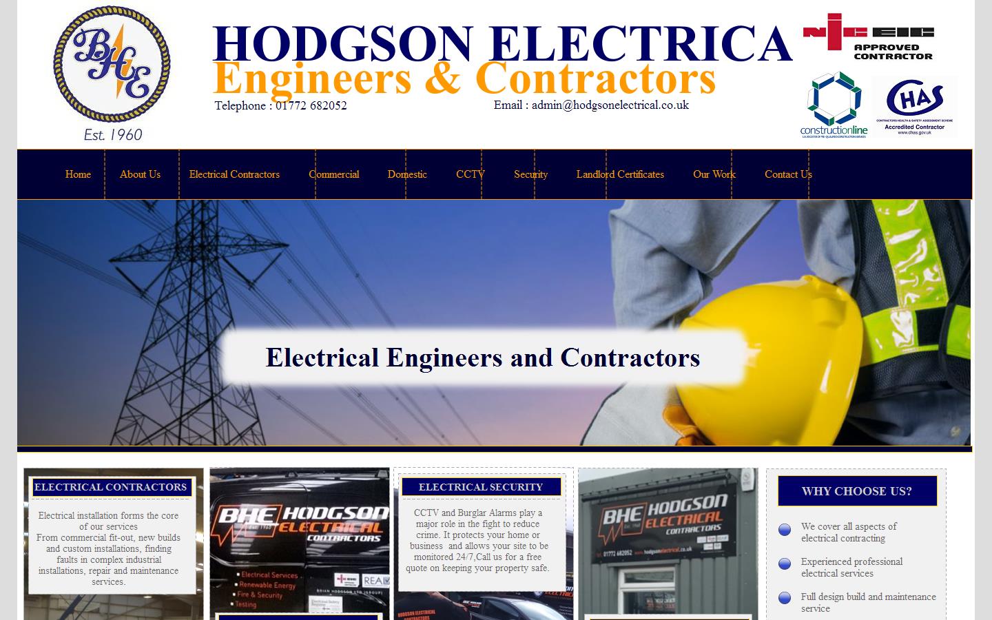 Hodgson Brian Ltd Website