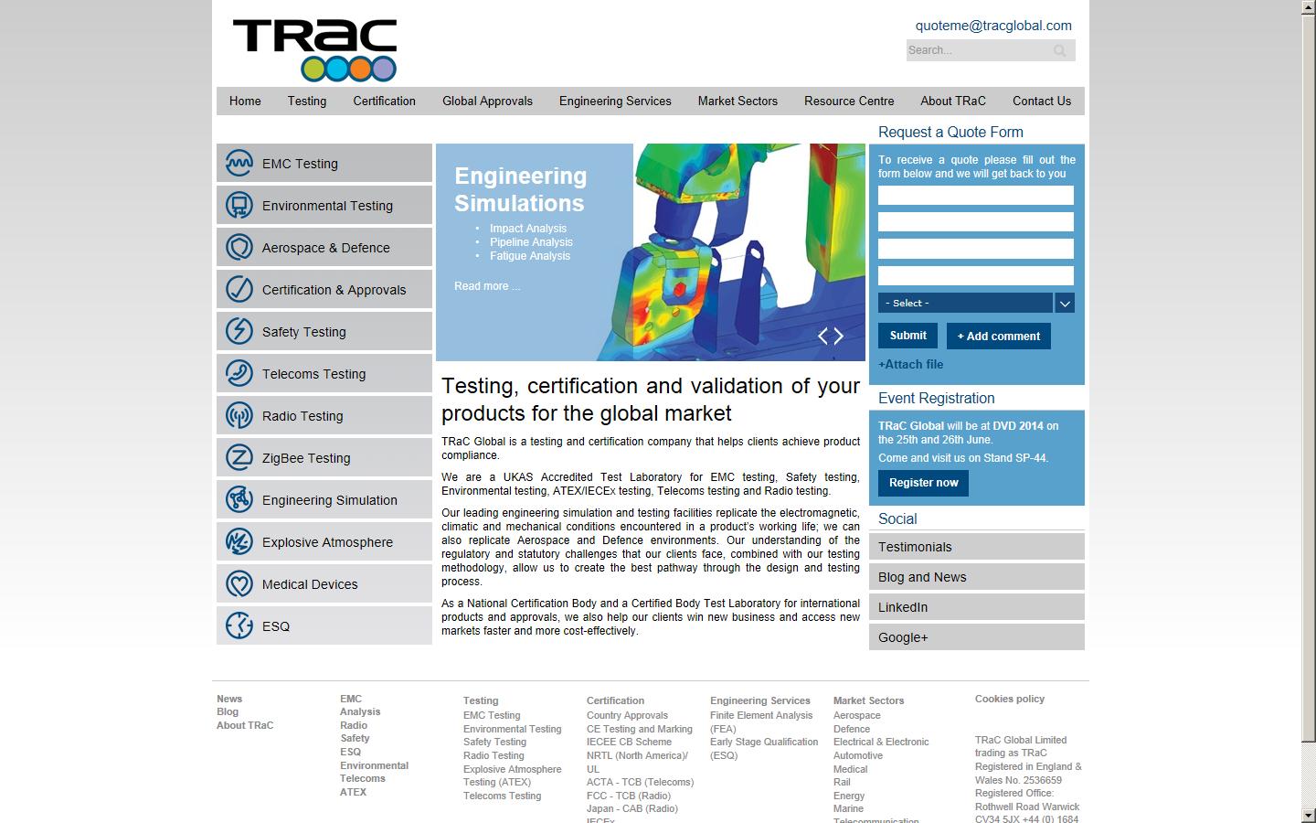 TRaC Website
