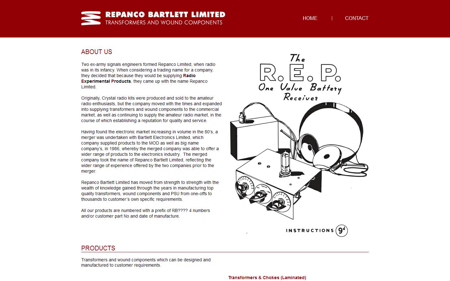 Repanco Bartlett Ltd Website